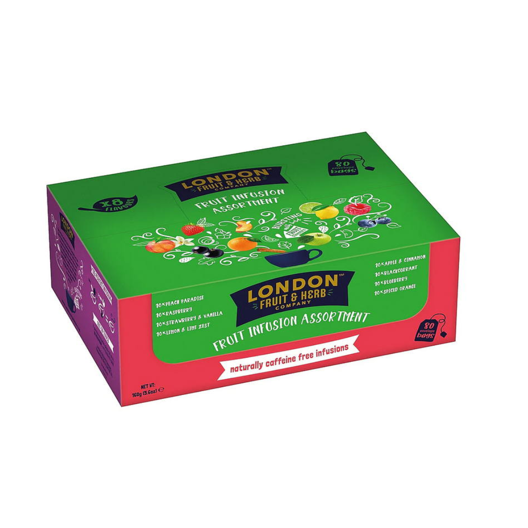 LF&H CHÁ  DE FRUIT INFUSION ASSORTMENT 80un. 160G