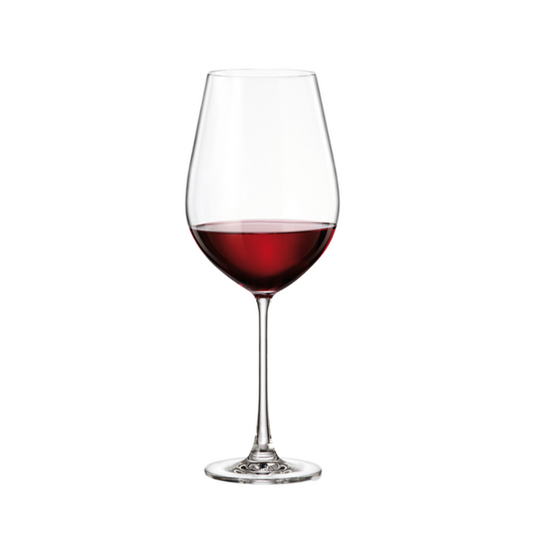 CONJUNTO DE 6 TAÇAS DE VINHO 850ML VERONA BOHEMIA