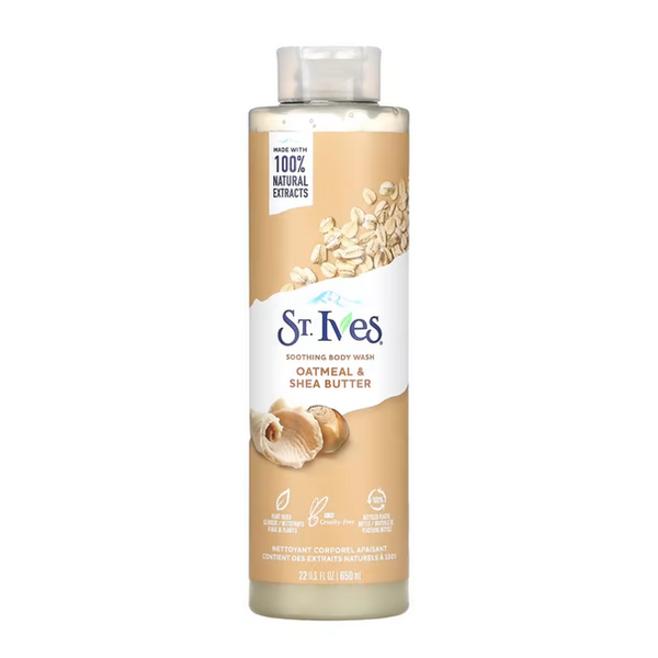 ST IVES BODY WASH OAT + SHEA 650ML
