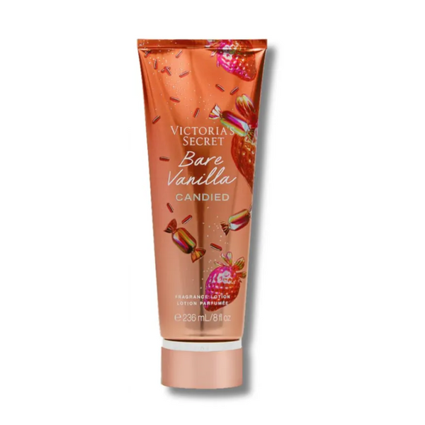 VICTORIA SECRET LOTION BARE VANILLA CANDIED 236ML