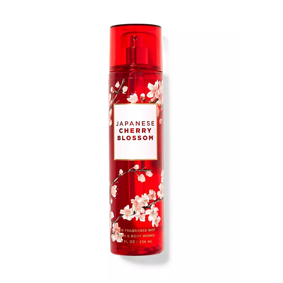 BODY MIST JAPANESE CHERRY BLOSSOM 236ML B&B WORKS
