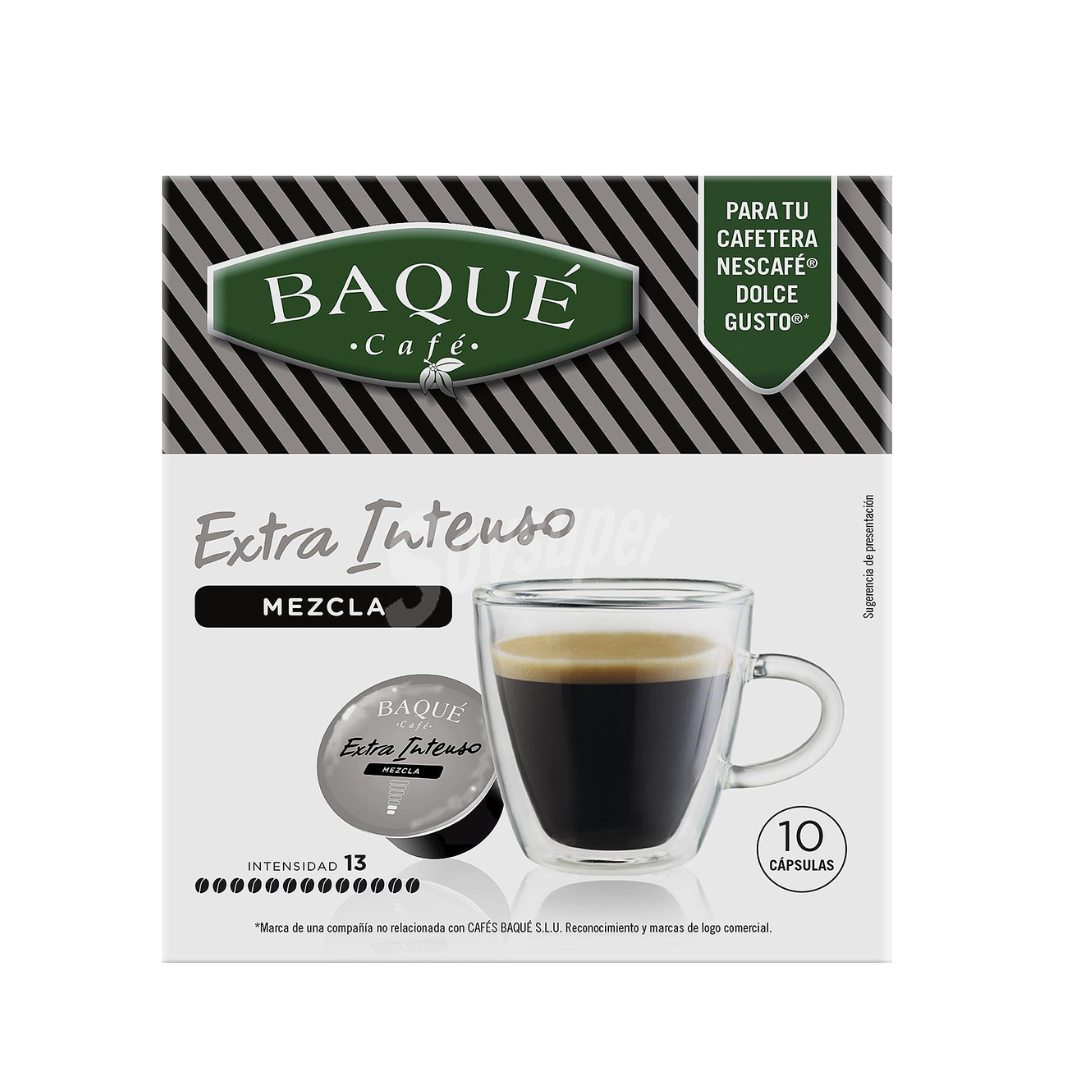 BAQUE CAFÉ DG EXTRA INTENSO MEZ 10 CAPSULAS 70G