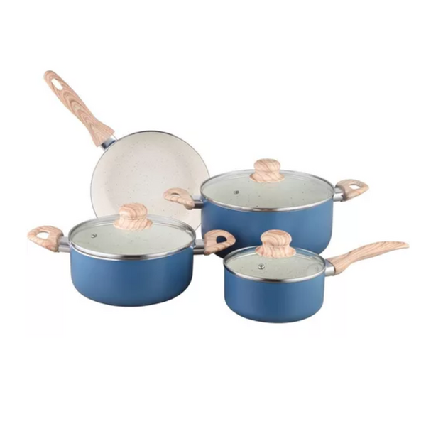 BATERIA PARA COZINHA SELECTA 7PCS PLUS AZUL