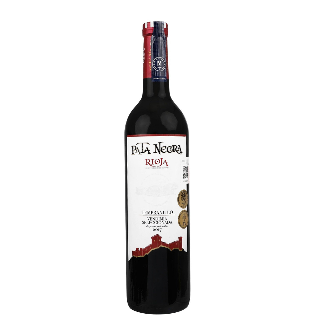 VINHO PATA NEGRA RIOJA TEMPRANILLO 2021 750ML