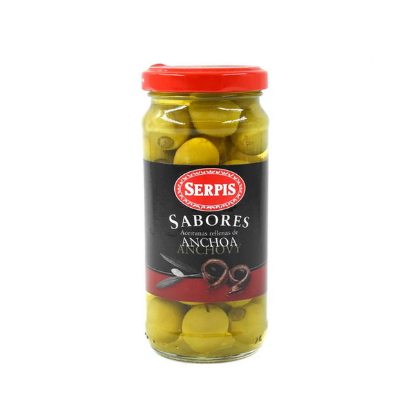 AZEITONAS RECHEADAS COM ANCHOVAS