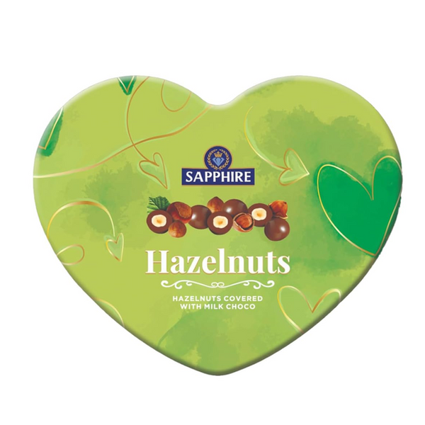 SAPPHIRE CHOCO COATED NUTS HAZELNUT 160G