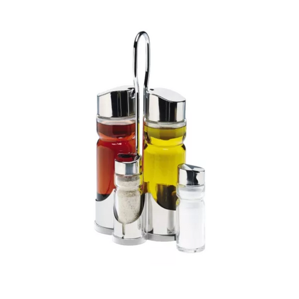 CONJUNTO SELECIONADO DE ÓLEO-VINAGRE-SAL-PIMENTA