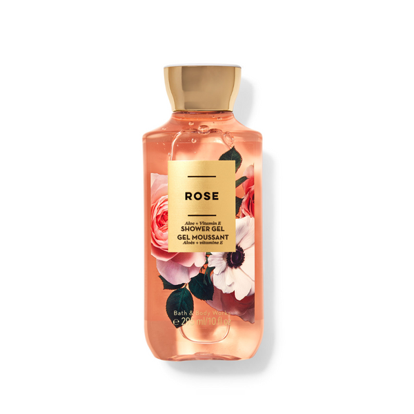 SHOWER GEL ROSE ALOE 295ML B&B WORKS