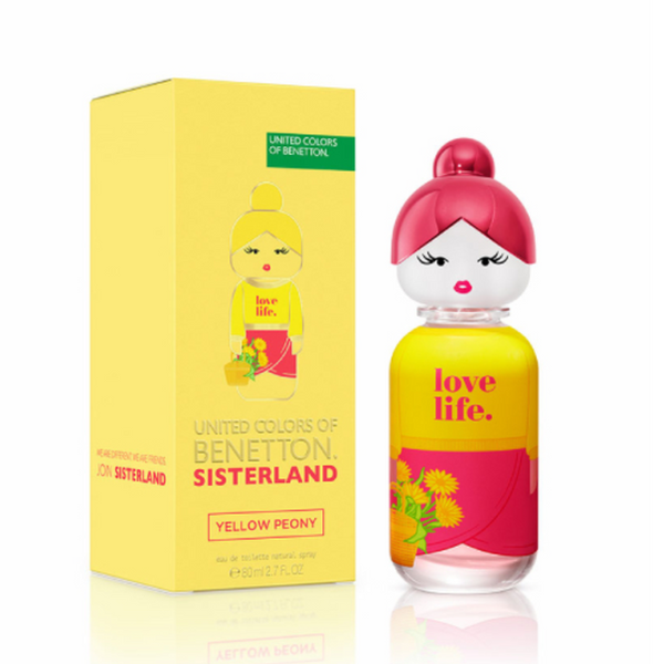 SISTERLAND YELLOW PEONY 80ML EDT BENETTON