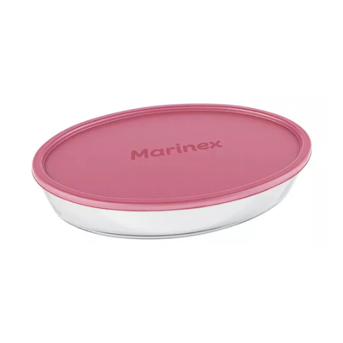 ASSADEIRA OVAL 3,2L COM TAMPA MARINEX