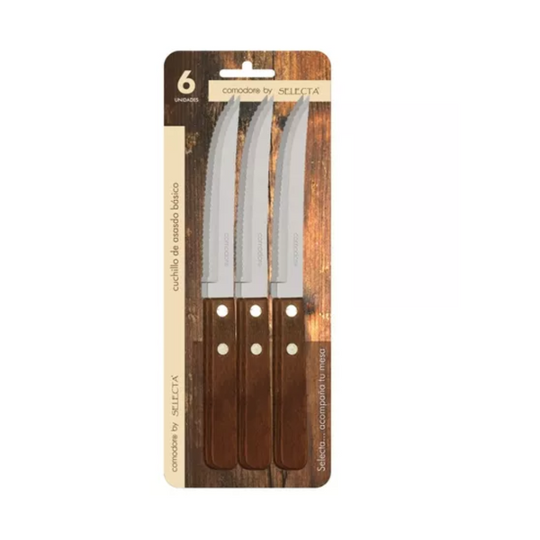 CONJUNTO DE FACAS X6 SELECTA