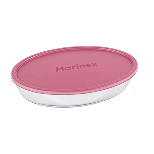 ASSADEIRA OVAL 2,4L COM TAMPA MARINEX