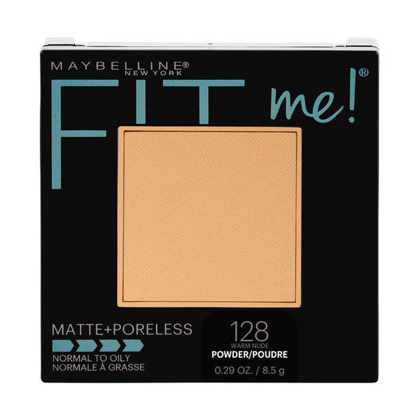 PÓ FIT ME MATTE + PORELESS 128 MAYBELLINE