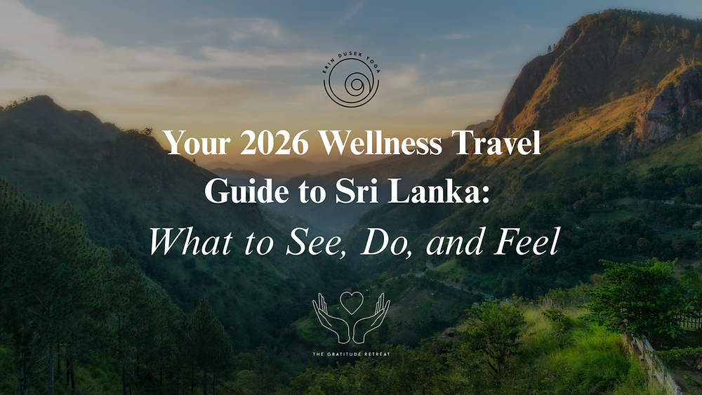 Your 2026 Wellness Travel Guide to Sri Lanka: What to See, Do, and Feel