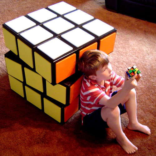 Young minds are set to work