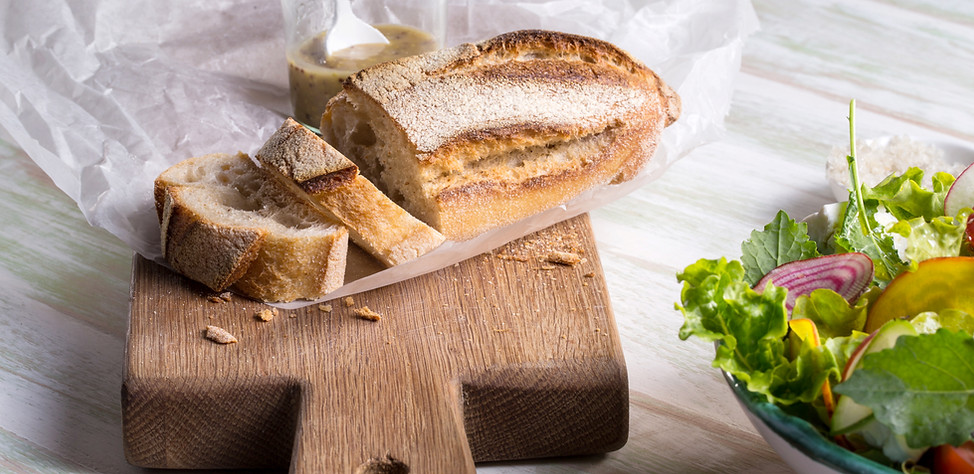 Rustikk Loaf og Breadboard