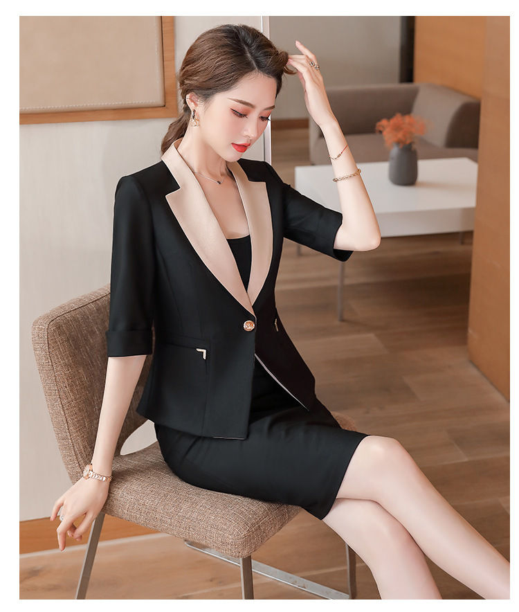 Thumbnail: Elegant Ladies Skirt Suits for Office