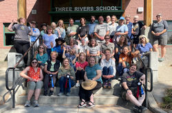 Three Rivers group smiles