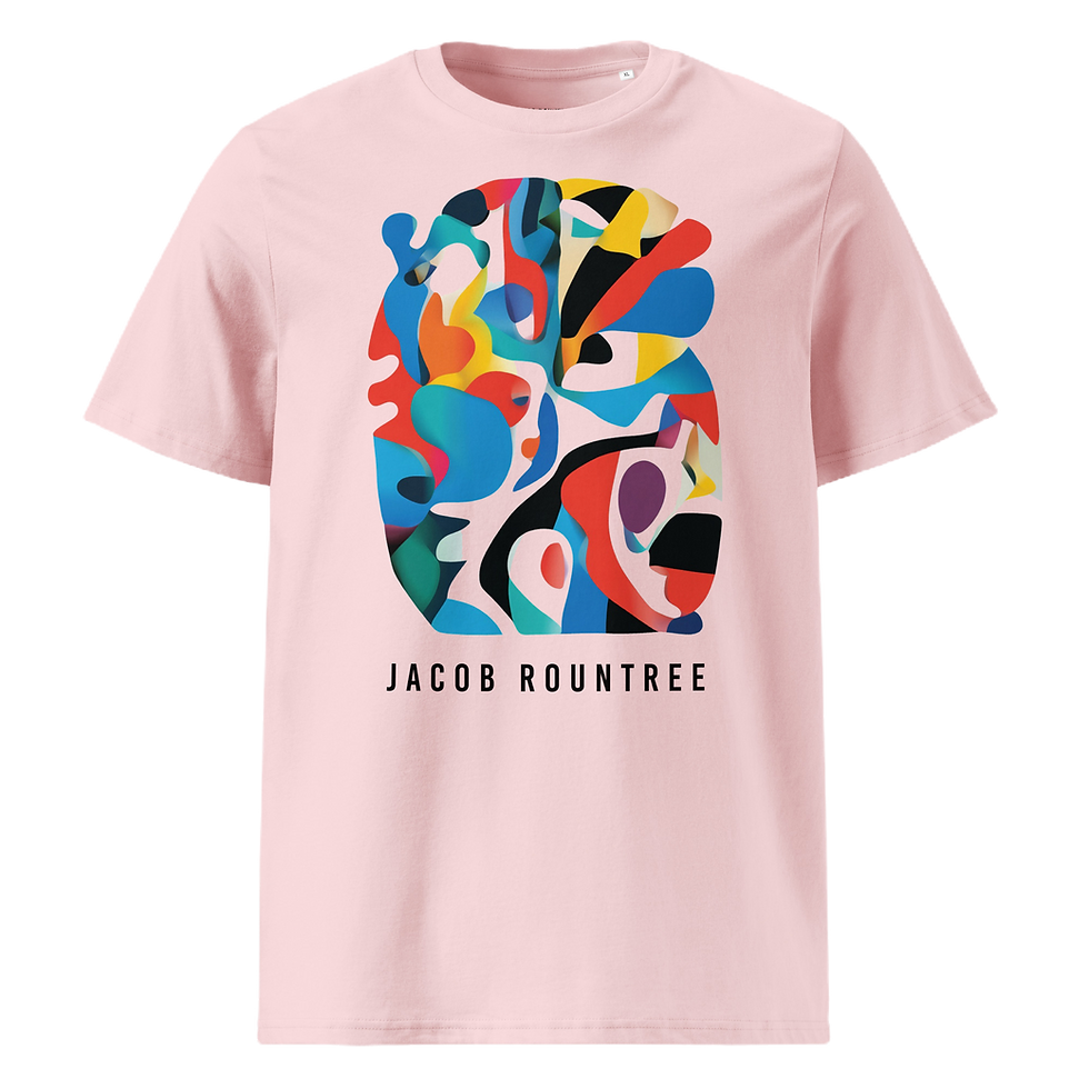 Thumbnail: Abstract Unisex Organic Tee