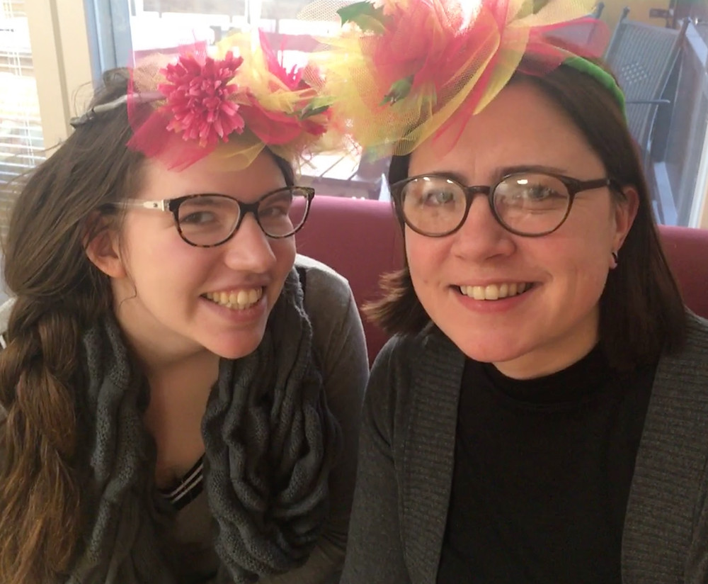 Pamela och Peggy!