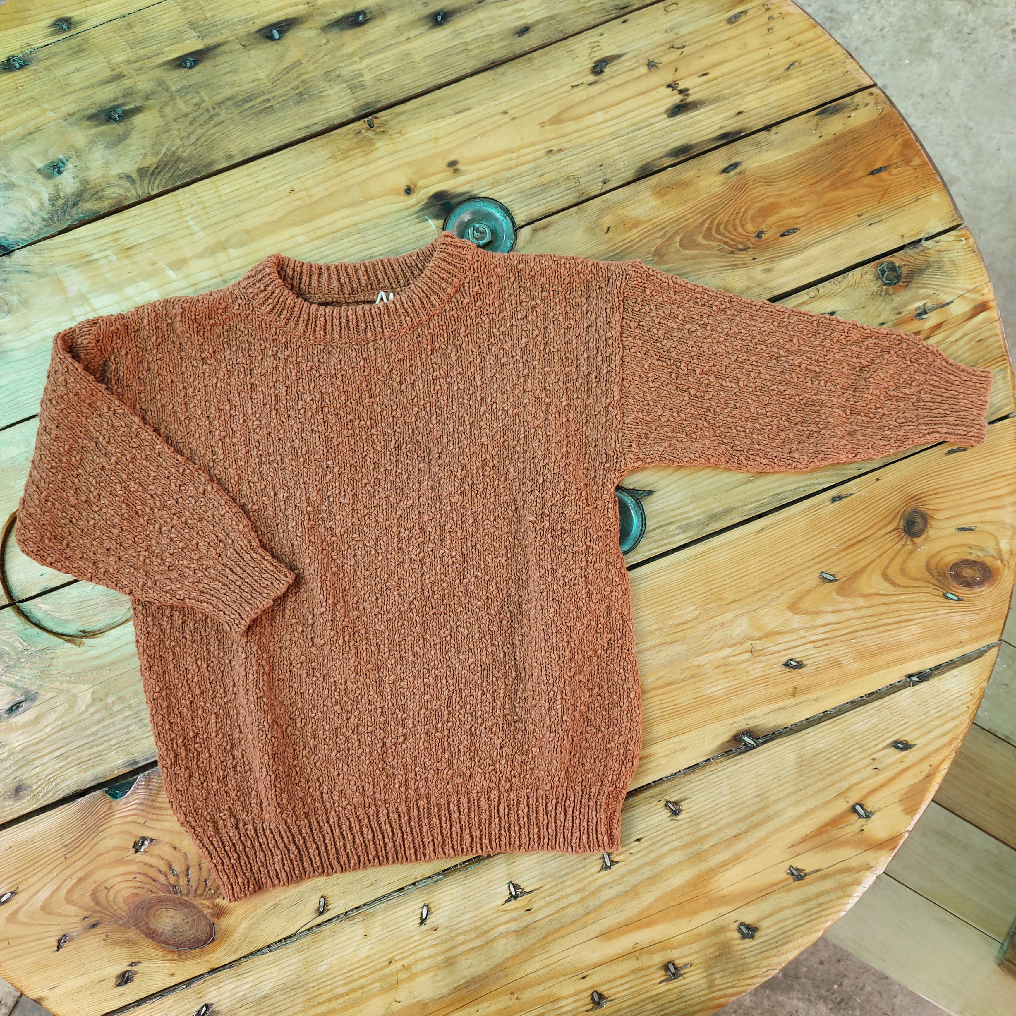 Maglione in cotone organico