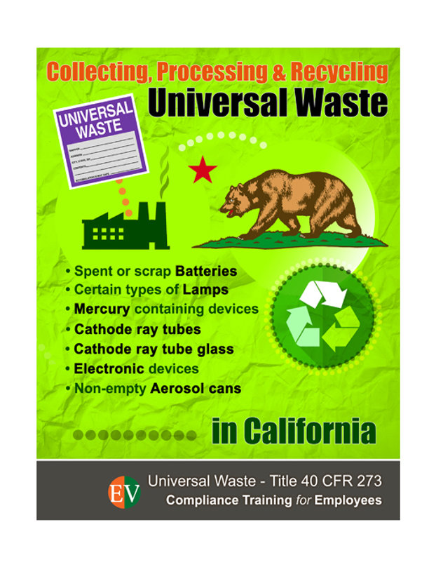 CA Universal Waste CPR