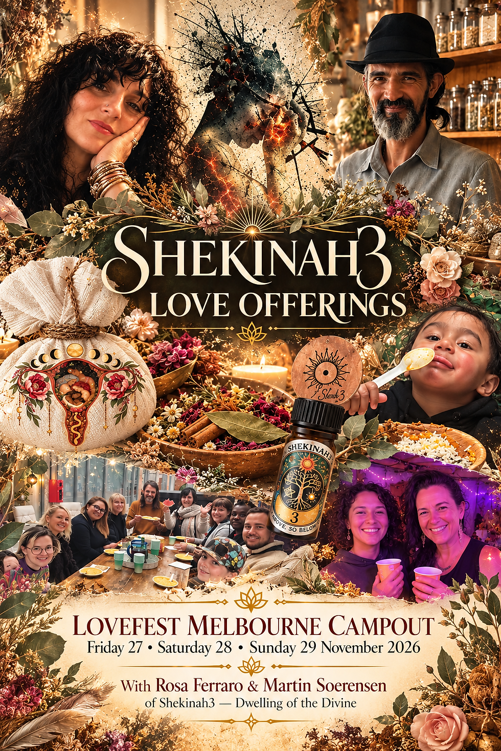 Shekinah3 at Lovefest Melbourne