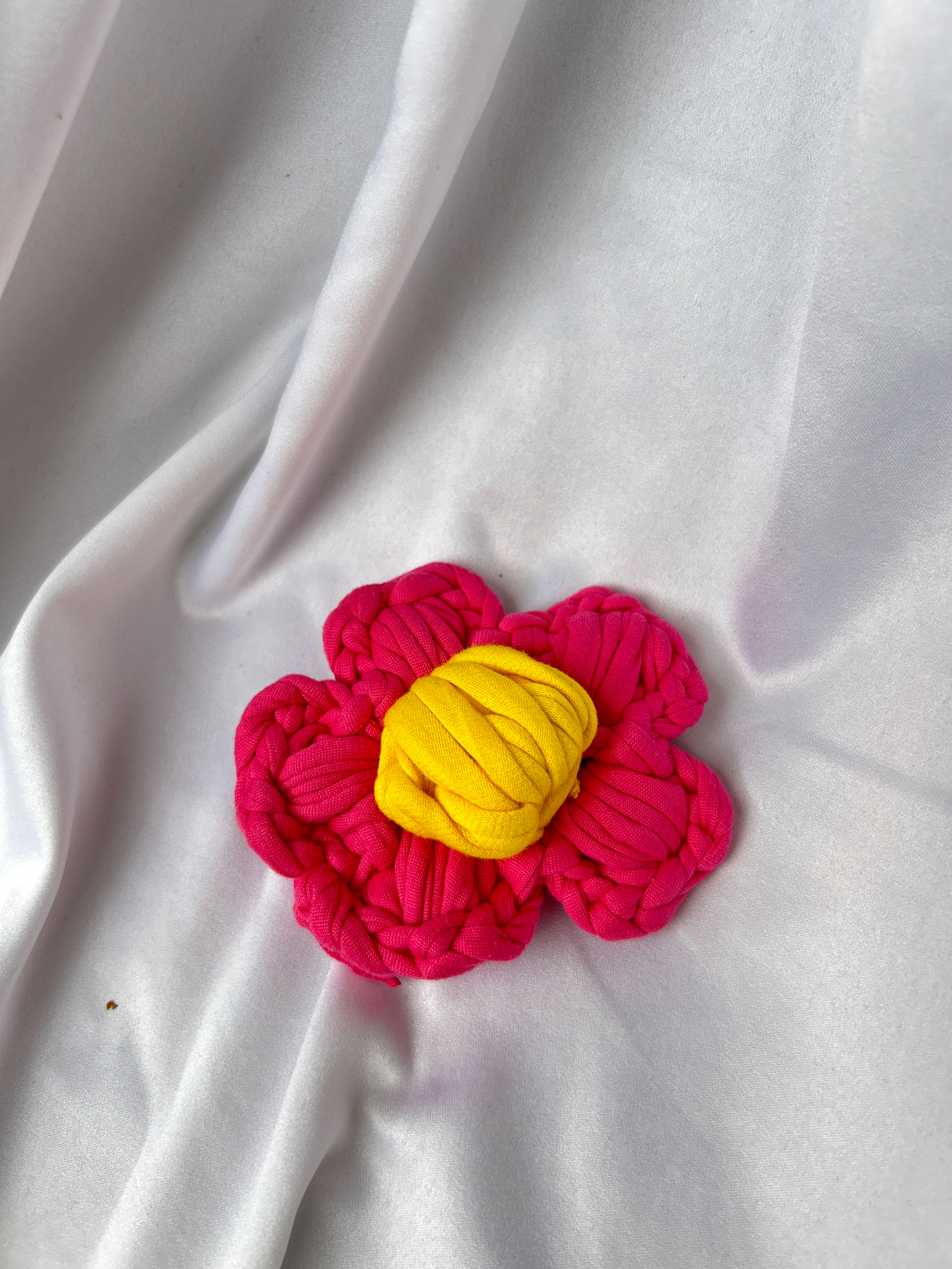 Daisy keychain - Pink