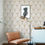 Thumbnail: Geometric peel and stick wall mural decal