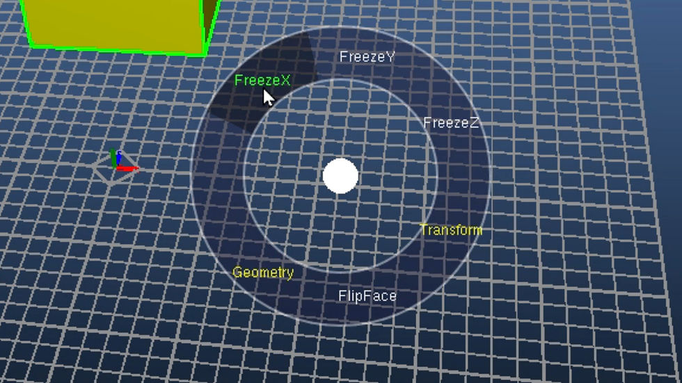 Modify Radial Menu Sub-Menu (Group Selected)