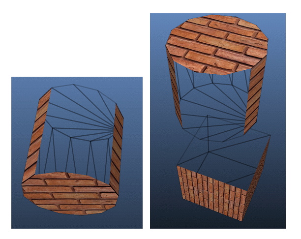 Mixed Mode DrawStyle (Front-Face:Solid, Back-Face: Wire)
