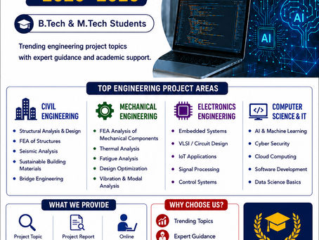 Latest Engineering Project Topics 2026