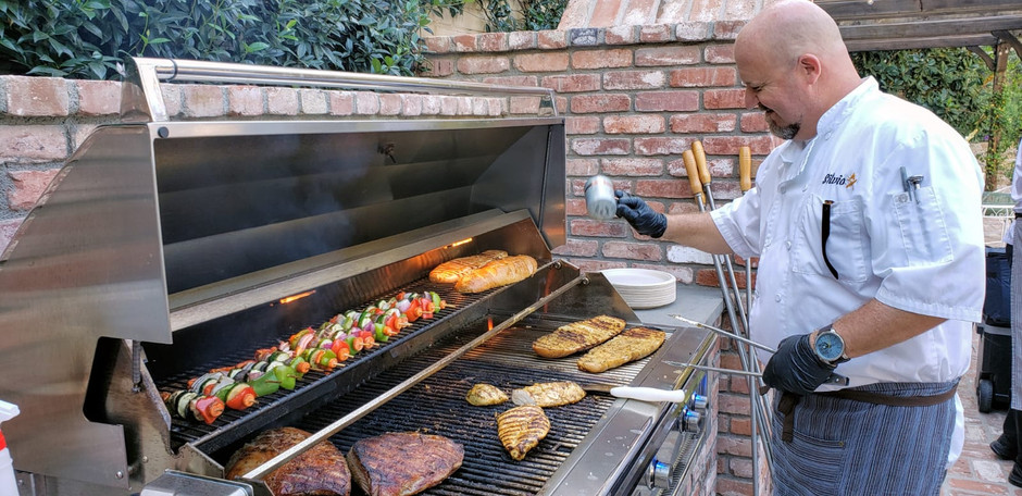 BBQ Chef in action