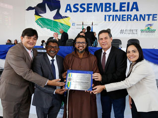 Sessão itinerante homenageia personalidades de Pimenta Bueno