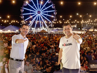 Cafecau consolida Cacoal como capital do café e atrai milhares de visitantes, destaca deputado Cássio Gois