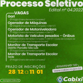PROCESSO SELETIVO SIMPLIFICADO.