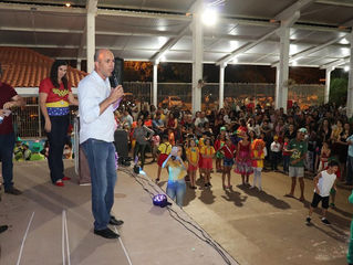Ismael Crispin participa de Festa da Família em escola de Pimenta Bueno