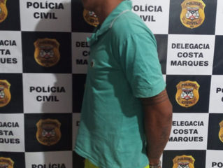 Ação Cinematográfica da Polícia Civil de Costa Marques prende um condenado pela troca de tiros no Ri