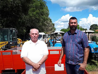 Deputado Lebrão participa de evento em Costa Marques e fala de grande obra que será realizada