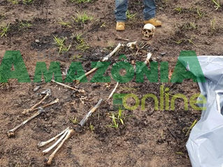 Ossada humana é encontrada na BR-364 em Porto Velho