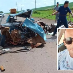 Motorista morre em colisão frontal com carreta na BR 364