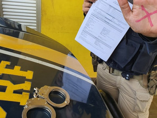 Sinal Vermelho: Condenado por violência doméstica é preso pela PRF em Porto Velho/RO