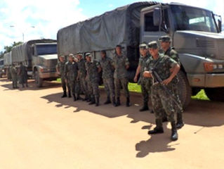 OPERAÇÃO: Exército fecha perímetro do Presídio Federal em Rondônia