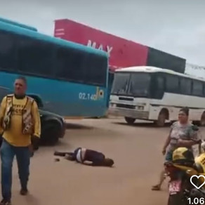 Assaltante é baleado durante fuga e comparsa atropelado