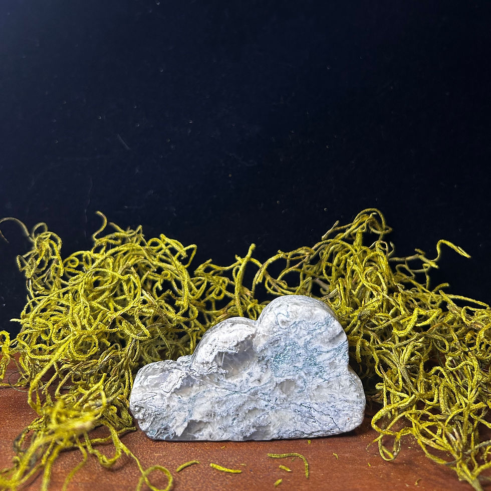 Thumbnail: Moss or Tree Agate Clouds (Random Pull)