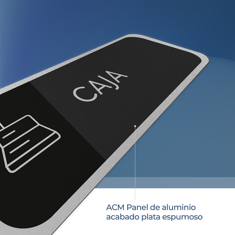 Miniatura: Letrero Caja Alulux