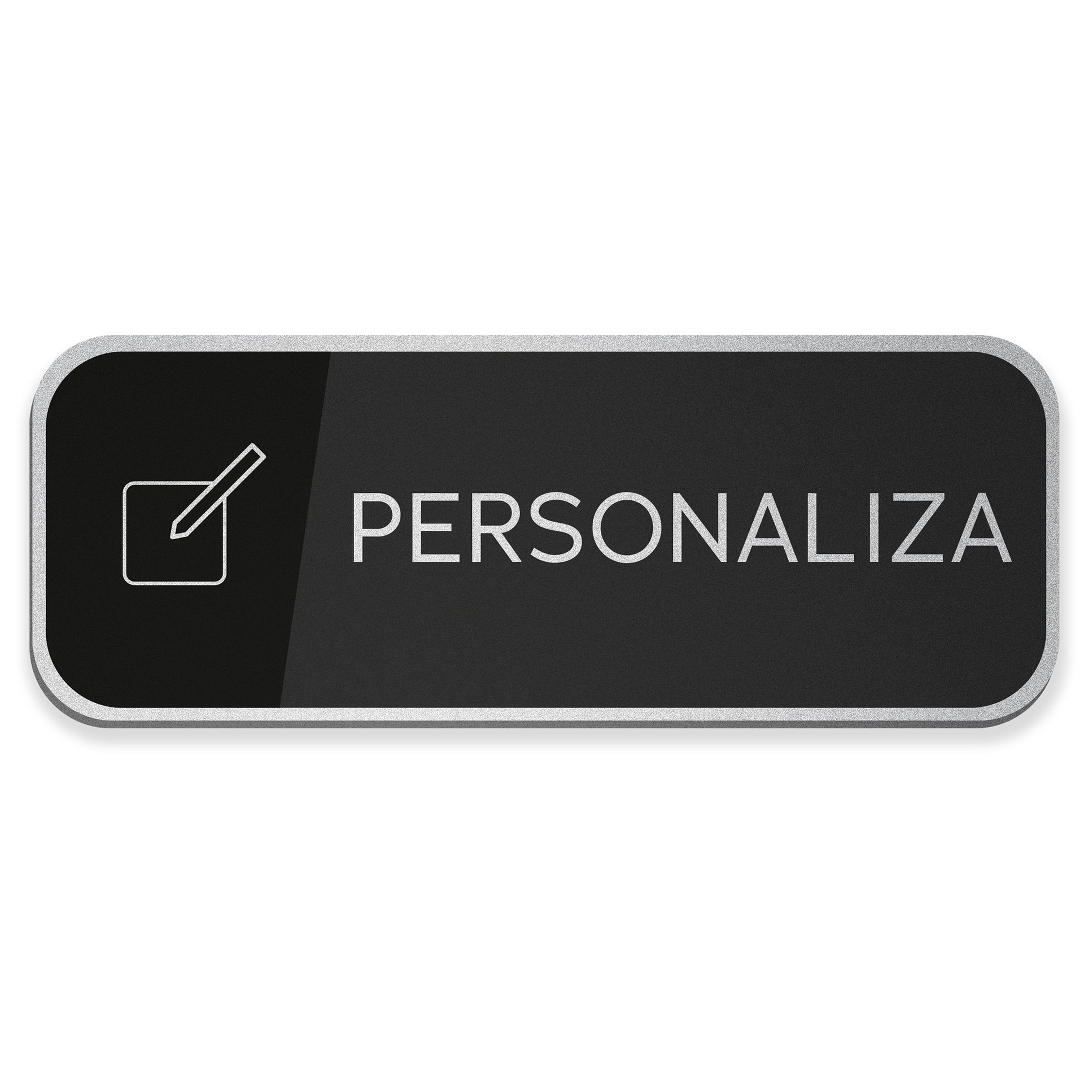 Letrero Personalizable Alulux alargado