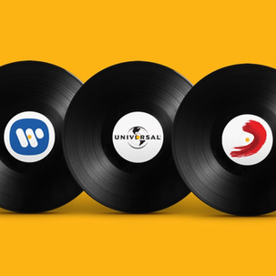 The Three Major Labels - Warner Music Group, Sony Music, and Universal Music Group