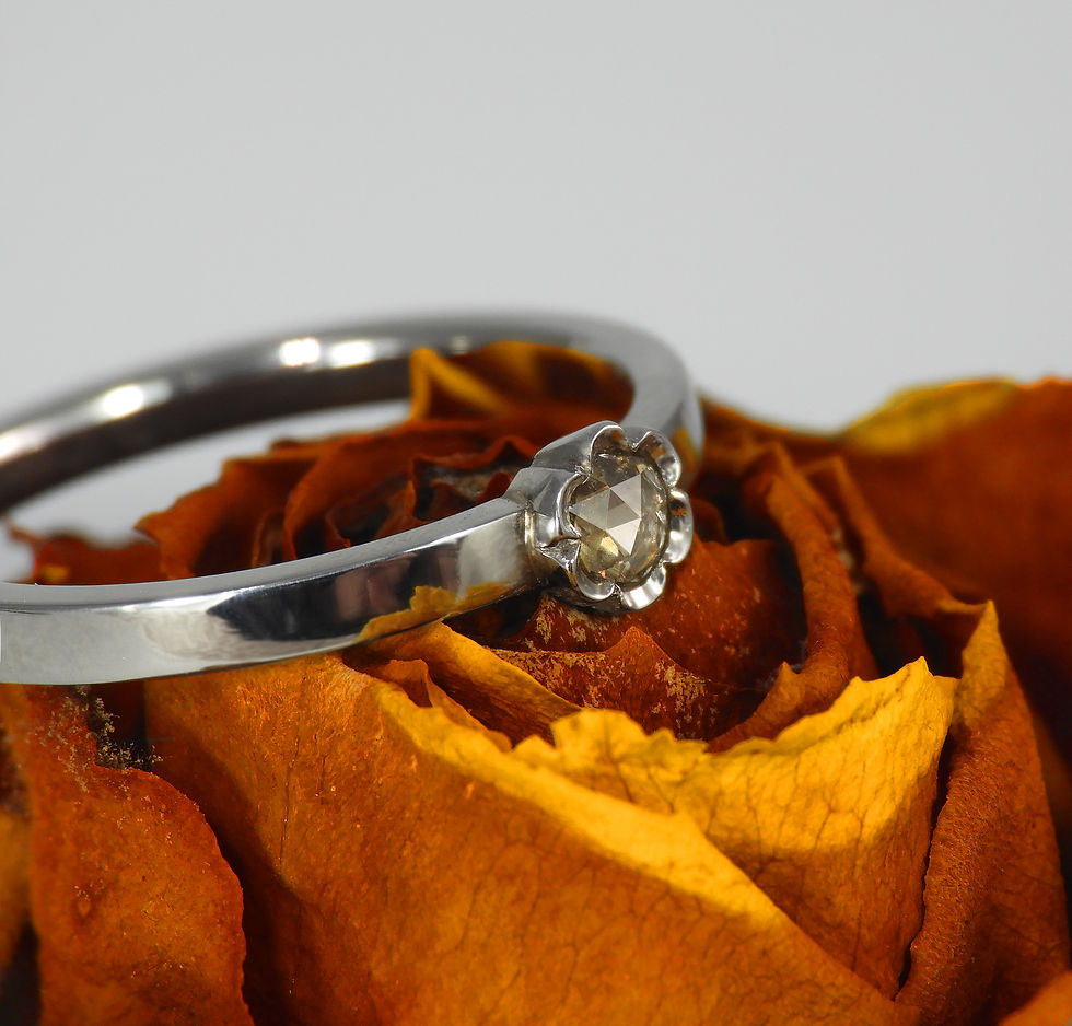 Platinum Rose Cut