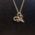 Gold and diamond pendant